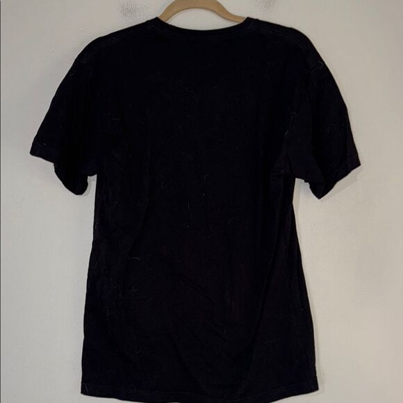 Rich Gang Black T-Shirt with Silver Print - Picture 6 of 7